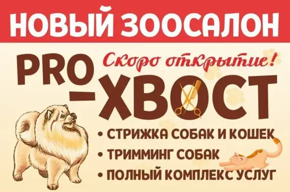 Зоосалон Pro-хвост на Дворцовом проспекте в Ломоносове