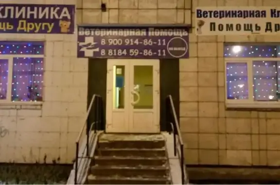 Ветеринарная клиника Помощь другу на Юбилейной улице, 21 в Северодвинске